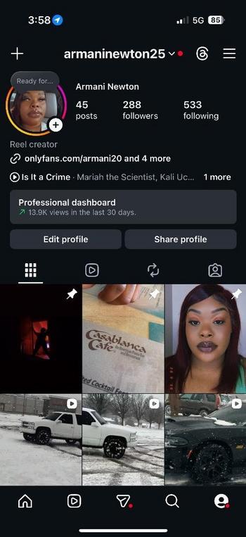 Armani, 25  female escort, Asheville